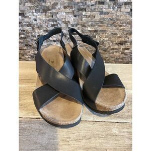 ethem Genuins Comfort Sandals Made in Spain Size 40 Wedge